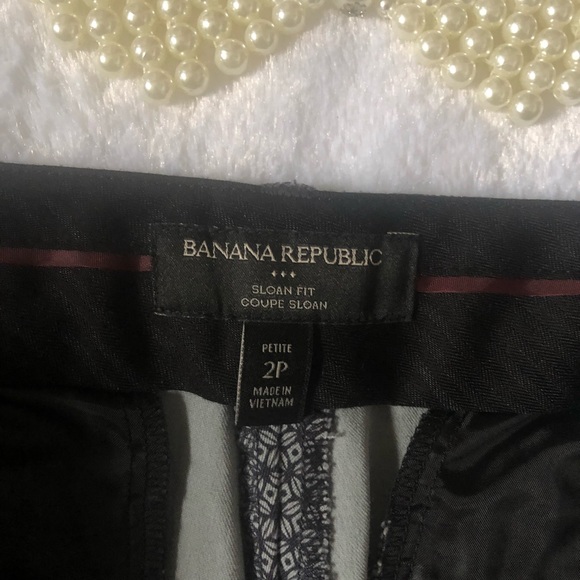 Banana Republic Sloan Fit Petite Pants - Size 2 - Picture 3 of 7